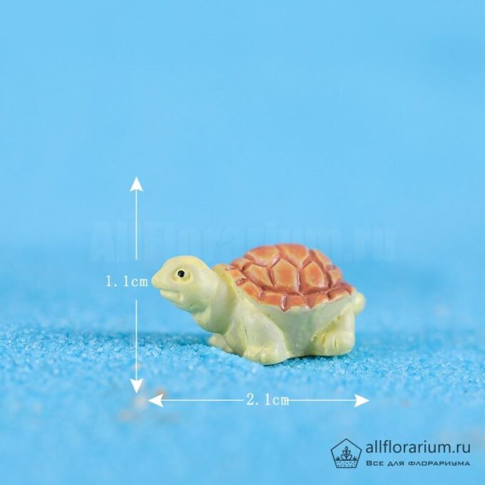 Декоративная фигурка для флорариума Черепахи мини