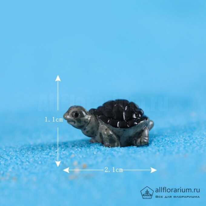 Декоративная фигурка для флорариума Черепахи мини