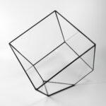 Геометрическая ваза для флорариума Куб усеченный