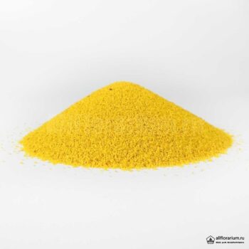Песок мелкий жёлтый - Все для флорариума