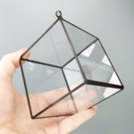 Подвесной куб ваза геометрическая