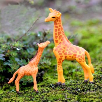 Декоративные фигурки для флорариума Жирафы